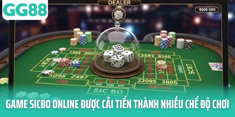 Game Sicbo online được cải tiến thành nhiều chế độ chơi Game Sicbo online được cải tiến thành nhiều chế độ chơi