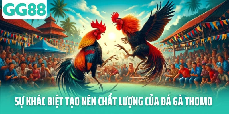 Sự khác biệt tạo nên chất lượng của đá gà Thomo Sự khác biệt tạo nên chất lượng của đá gà Thomo